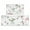 White Christmas Snowman, variant on Gray Christmas Santa and Reindeer Pattern Kitchen Rugs Sets Of 2,Anti Fatigue Kitchen Mat Rugs Non Slip Washable,Decorative Kitchen Floor Mats for Kitchen,Sink,Laundry,17"x30"+17"x47"