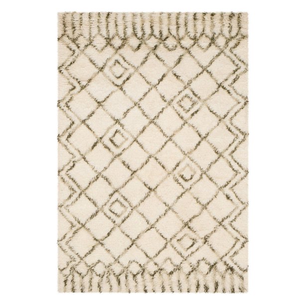 Safavieh Casablanca Wilmer Abstract Shag Area Rug or Runner Walmart