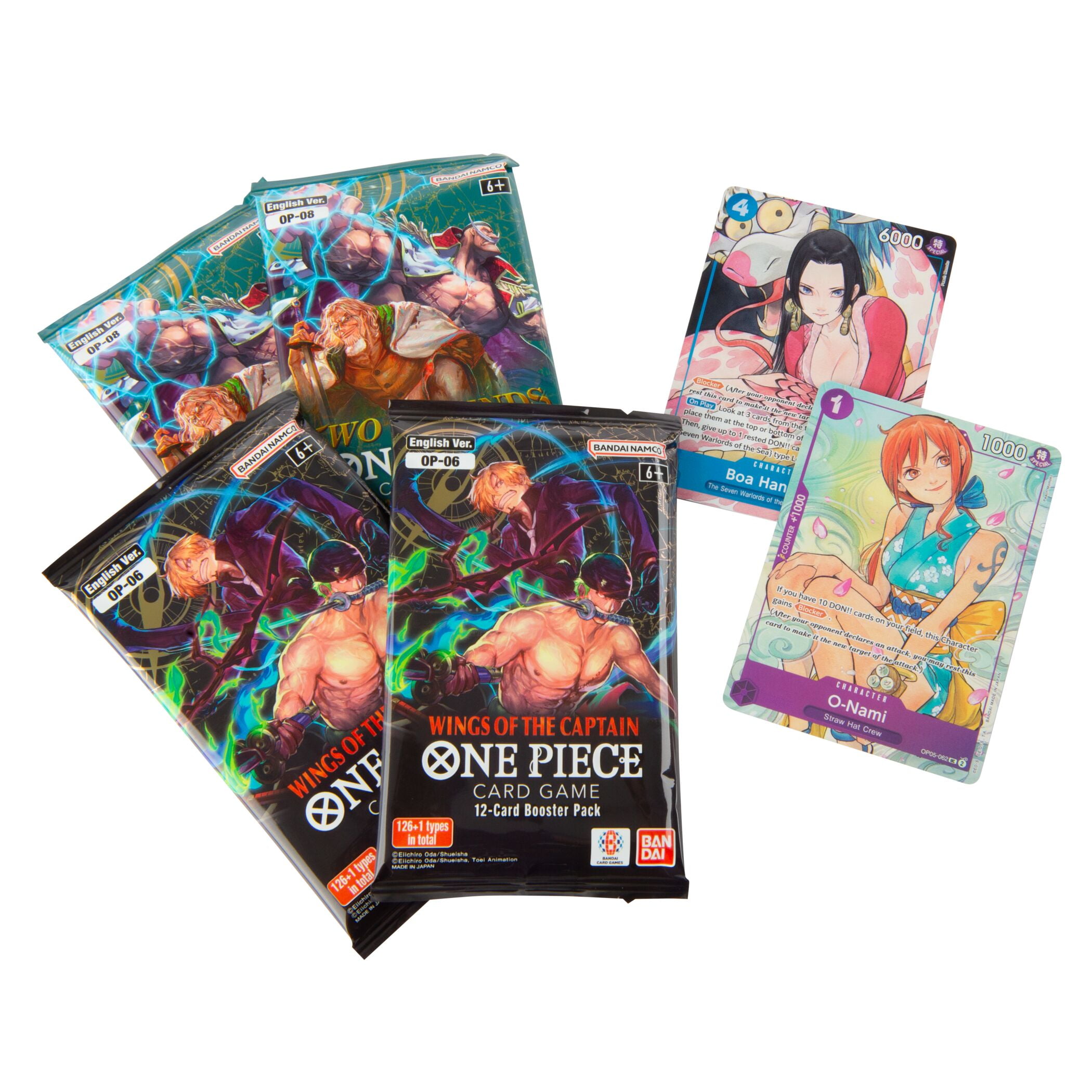 ¥EN BOX VOL.1 & VOL.2 CD One Piece Trading Card Game: Illustration Box Volume 1 : Target