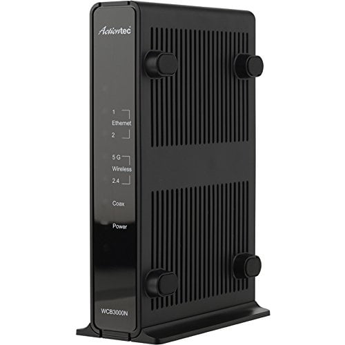 Actiontec Extenseur de Réseau Sans Fil Double Ban et Adaptateur Ethernet sur Coaxial (WCB3000N)
