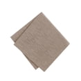 thumbnail image 2 of Elrene Home Fashions Continental Solid Texture Water and Stain Resistant Napkins, Set of 4, Taupe, 17" x 17", 2 of 5