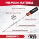 thumbnail image 3 of Juego de destornilladores múltiples ARROW, 2 piezas 11 en 1 estándar/5 en 1 Stubby, 3 of 8