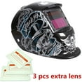 thumbnail image 1 of Oscurecimiento Automático Del Casco de Soldadura Soldador Y Función de Esmerilado + 3 Lentes para LA ELECCIÓN Tela de negra Sharpla Casco de soldadura, 1 of 8