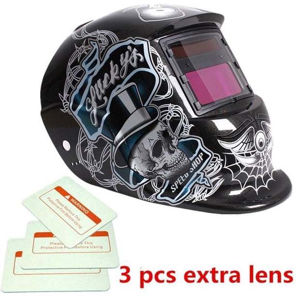 para Soldar lentes / Soldadura Automatica Electronica / Permanente de / IR de protección. Tela de negra Cola Casco de soldadura