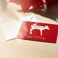 thumbnail image 3 of 144-Pack Merry Christmas Holiday Greeting Card - Happy Holidays Xmas Cards in 6 Winter Animal Designs, Bulk Assorted Winter Holiday Cards with Envelopes, 4 x 6 Inches, 3 of 7