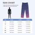 thumbnail image 4 of Balery Violet Glitter Pantalones de pijama para hombre, pijama ultraligero, pantalón de descanso-XX-Large, 4 of 6