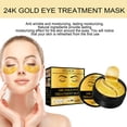 thumbnail image 4 of Parches para ojos de colágeno de 24K JShteea Gold 60pcs Gel Eye Pads, 4 of 9