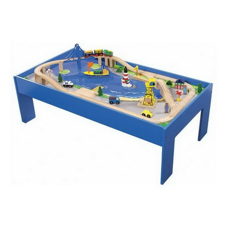 Ocean Train Table with Train Set