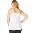 thumbnail image 2 of Just My Size Plus-Size Women's Stretch Jersey Camisole, 2 of 2