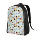 thumbnail image 2 of Disketp Submarine With Fishes Undersea Mochila Unisex de Apertura Lateral Completa, Mochila para Laptop para Escuela, Trabajo y Viajes, 2 of 8