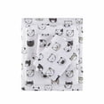 thumbnail image 5 of Intelligent Design Cozy Soft 4-Piece Queen Cotton Flannel Printed Sheet Set, Grey/Pink Cats, 5 of 6