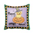 thumbnail image 1 of RYLABLUE Decorative Pillowcases Yellow Lab Witch Throw Pillow Covers Cases Cushion Cover Case Sofa 20x20 Inches Two Side, 1 of 1