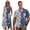 Hawaiian Palm Leaf, variant on KUIFORTI Fashionable Couple Matching Outfits Husband Wife Matching Outfits 4-Way Stretch Washable Suitable for Everyday Casual Wear Soft and Comfortable Tropical Palm Tree