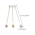 thumbnail image 5 of FOMIYES 3Pcs Wine Stirring Stick For Cocktails 304 Stainless Steel Dual Head Spiral Pattern, 5 of 8