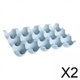 thumbnail image 1 of Caja de Almacenamiento Para Huevos De Cocina Soledad Azul 2x15 Tazas, 1 of 10