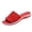 Red, variant on Commforr Summer Sandals for Women,Comfortable Sandals for Women,Flat Sandals for Women,Women's Flats,Women's Slides Elastic Band Wide Width Casual Summer Sandals Flats Comfortable Oversized,Red,9