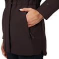 thumbnail image 6 of Free Country Women’s FreeCycle® Long Super Softshell® Jacket Bark XS, 6 of 6