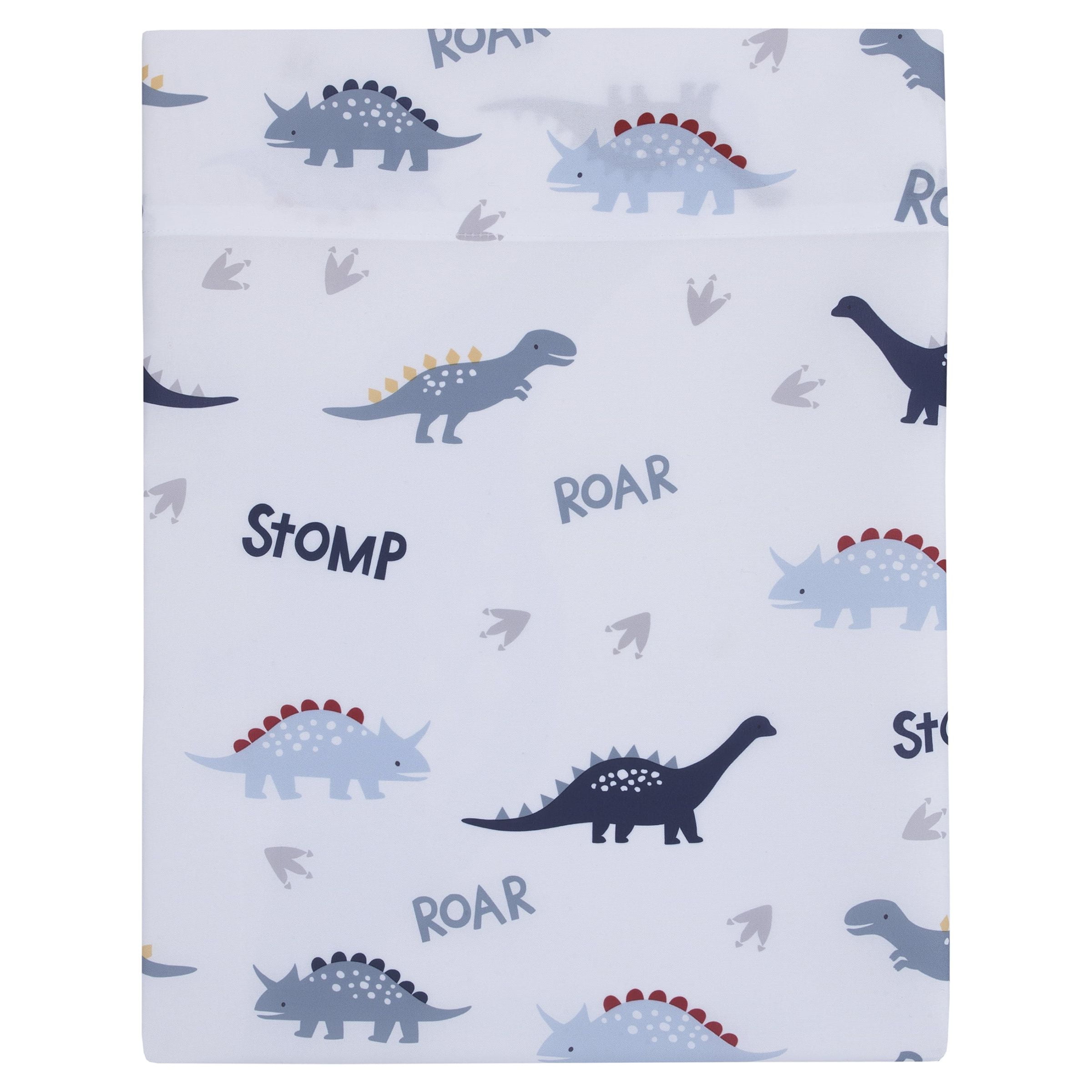 Parent's Choice Dinosaurs 4-Piece Toddler Bedding Set, Blue