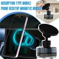 thumbnail image 4 of Magnetic Car Mount Phone Holder for Samsung Galaxy S23/FE/Plus/Ultra/S24/FE/Plus/Ultra - For Dash Windshield Vacuum MagSafe Compatible Swivel Strong Grip, 4 of 10