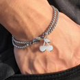 thumbnail image 5 of Chain Bracelet for Women Men, Stainless Steel Bracelets, Minimalist Chain Jewelry, Fashion Accessories, Gift for Mom, Wife, Valentine's Day, 5 of 5