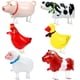 thumbnail image 1 of Globos inflables con forma de animal de granja Kesote, paquete de 6, para niños, 1 of 6