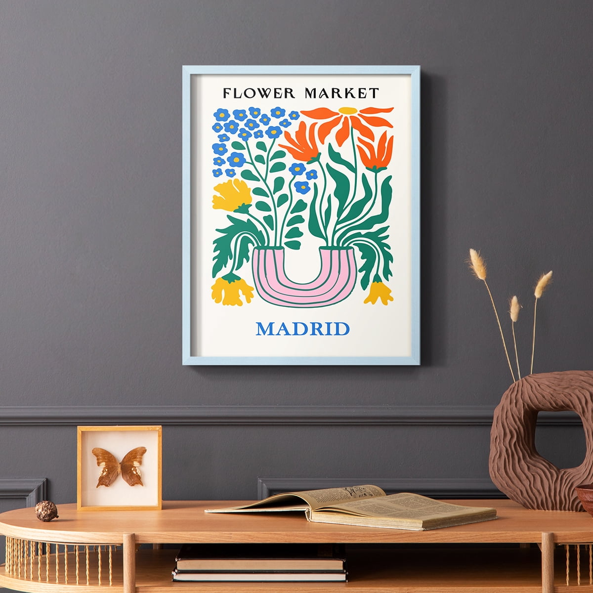 Matisse X Framed Print - Solid Wood