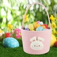 thumbnail image 2 of LITERRA Easter Bunny Baskets for Boys and Girls，Easter Basket with Rabbit Ears for Egg Hunting,8L, 2 of 7