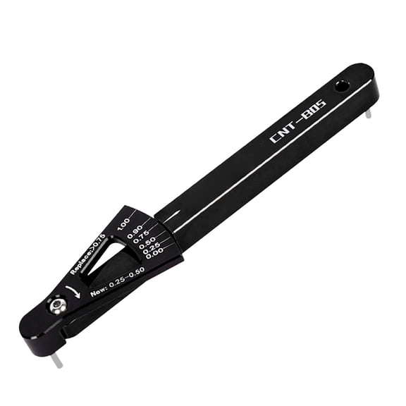 ZPAQI Bicycles Chain Checker Chain Wear Indicators Measuring Gauge Cycling Accessory