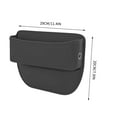 thumbnail image 4 of Lilixerw Car Seat Gap Filler Organizer,Car Seat Organizer,Seat Gap Storage Box with Cup Holders for Drink,Car Leather Cup Holder Gap Bag Front Seat for Phone,Sunglasses,Keys, 4 of 6