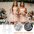 thumbnail image 2 of 2 guantes de encaje para boda con flores para niños, elegantes guantes de tul, suministros florales para boda para niños., 2 of 6