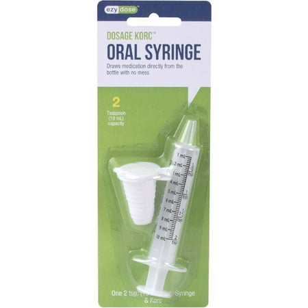 Ezy Dose Oral Syringe with Dosage Korc 10 ml, 1 (Best Oral Steroid With Least Side Effects)