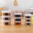 thumbnail image 4 of Chalkboard Style Labels with Marker, 64 Count - Reusable Jar Stickers for Organization, 4 of 5