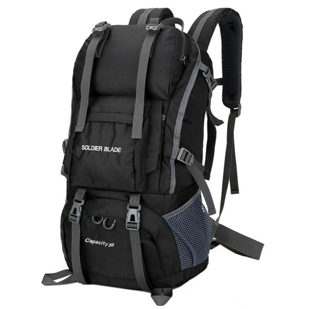 Mochila Mochila de montañismo de 50 l, bolsa impermeable para correr al aire libre, bolsa para bicic Tomshoo Mochila
