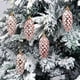 thumbnail image 4 of 5 piezas de decoración navideña para árbol de Navidad, coche, colgante, diseño de escena, manualidades, regalos, 4 of 4