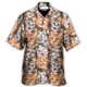 thumbnail image 3 of Camisetas con estampado 3D de gatos coloridos para hombre, camisetas casuales de manga corta con botones para vacaciones en la playa, camisetas de talla grande para hombre, 3 of 5