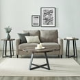 thumbnail image 2 of Walker Edison 3 Piece Industrial Wrap Leg Accent Table Set, Grey Wash, 2 of 8