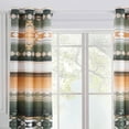 thumbnail image 3 of Greenland Home Zuma Grommet Top Curtain Panels (set of 2), 3 of 7