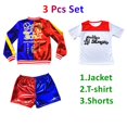 thumbnail image 3 of Disfraz de Harleen Quinzel del Escuadrón Suicida, conjunto de ropa de aves rapaces para el Día del Niño, ropa de fiesta de fantasía para niños y adultos, Joker, 3 of 5