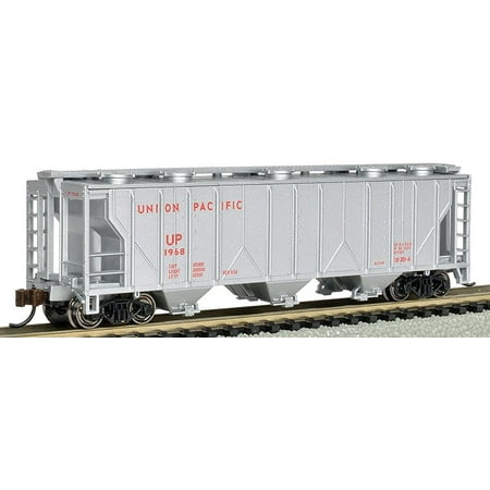 Bachmann N Scale Train Three Bar Covered Hopper Union Pacific 73857