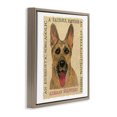 thumbnail image 3 of Stupell Industries Farmhouse Fun German Shepherd Phrases Brown Floating Frame Canvas Art, 25 x 25, by Nancy Overton, 3 of 8