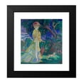 thumbnail image 2 of Axel Törneman 15x16 Black Modern Framed Museum Art Print Titled - Portrait of the Artist's Wife (1908), 2 of 5