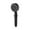 Black, variant on RKZDSR High Pressure Shower Head with 4 Modes, Turbocharged Design and One-Press Water Stop Function, Easy Installation, Durable Plastic Construction - Universal Shower Nozzle for Home Bath