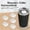 White, variant on Insulated Stainless Steel Travel Tumbler Mug 30oz Capacity Leakproof Lid For Hot Iced Coffee Cold Drinks Outdoor Commuting Durable