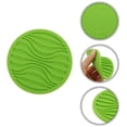 thumbnail image 3 of Unique Bargains Water Repellent Wave Drink Coaster Set Green, 3 of 5