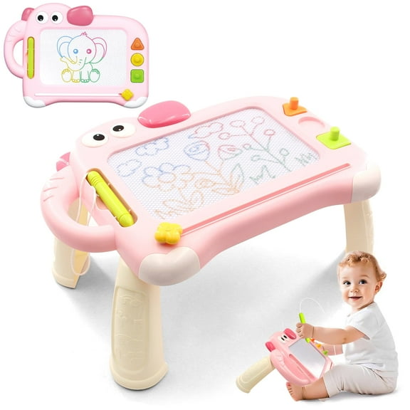 Toys for 1 Year Old, Learning Toys for 1 2 3 Year Old Girls, Early Education Drawing Board, Toddler Toys 1-3 for Girls