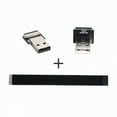 thumbnail image 3 of Xiwai Up Angled USB 2.0 Type-A Male to Type-A Male Data Flat Slim FPC Cable 90 Degree for FPV and Disk and Scanner and Printer, 3 of 7
