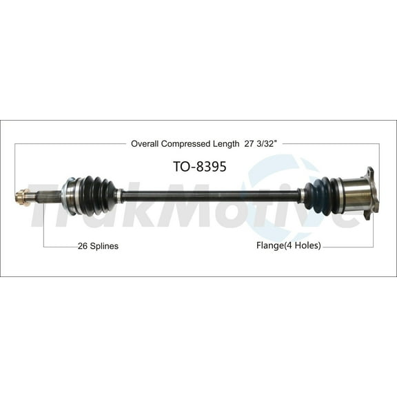 CV Axle Shaft Fits select: 2014-2019 TOYOTA HIGHLANDER, 2010-2022 LEXUS RX