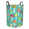 thumbnail image 2 of Balery Mushrooms Round Laundry Basket with Handles Waterproof Freestanding Laundry Hamper for Clothes Toys in the Dorm and Family-Medium, 2 of 8