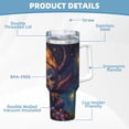thumbnail image 5 of Pofeuu Dreamy Jester Under Stars Print 40oz Ice Bully With Handle And Straw Stainless Steel Vacuum Insulated Cup And 2 In 1 Straw Lid, 5 of 8