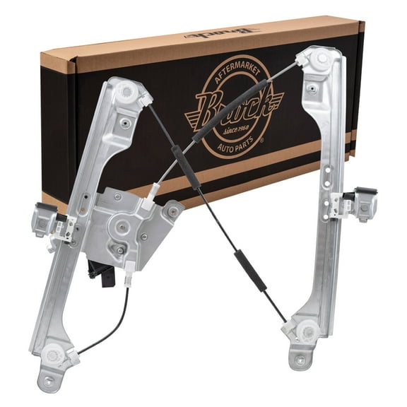 Brock Window Regulator w/ Motor for 2010-2015 SRX Front Left 23257824